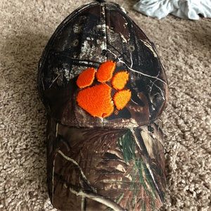 Camo Clemson Under Armor Hat